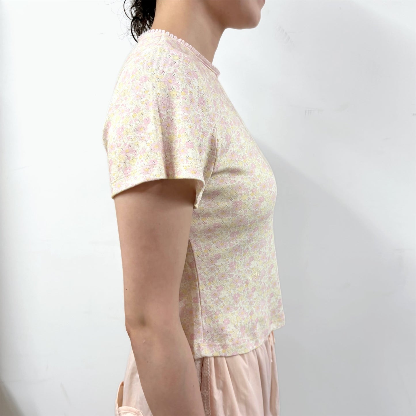 Mimi T-shirt / Floral / フラワーパターンTシャツ