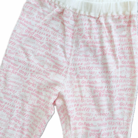 SIIILON / Woof-Woof leggings / white / サーマル