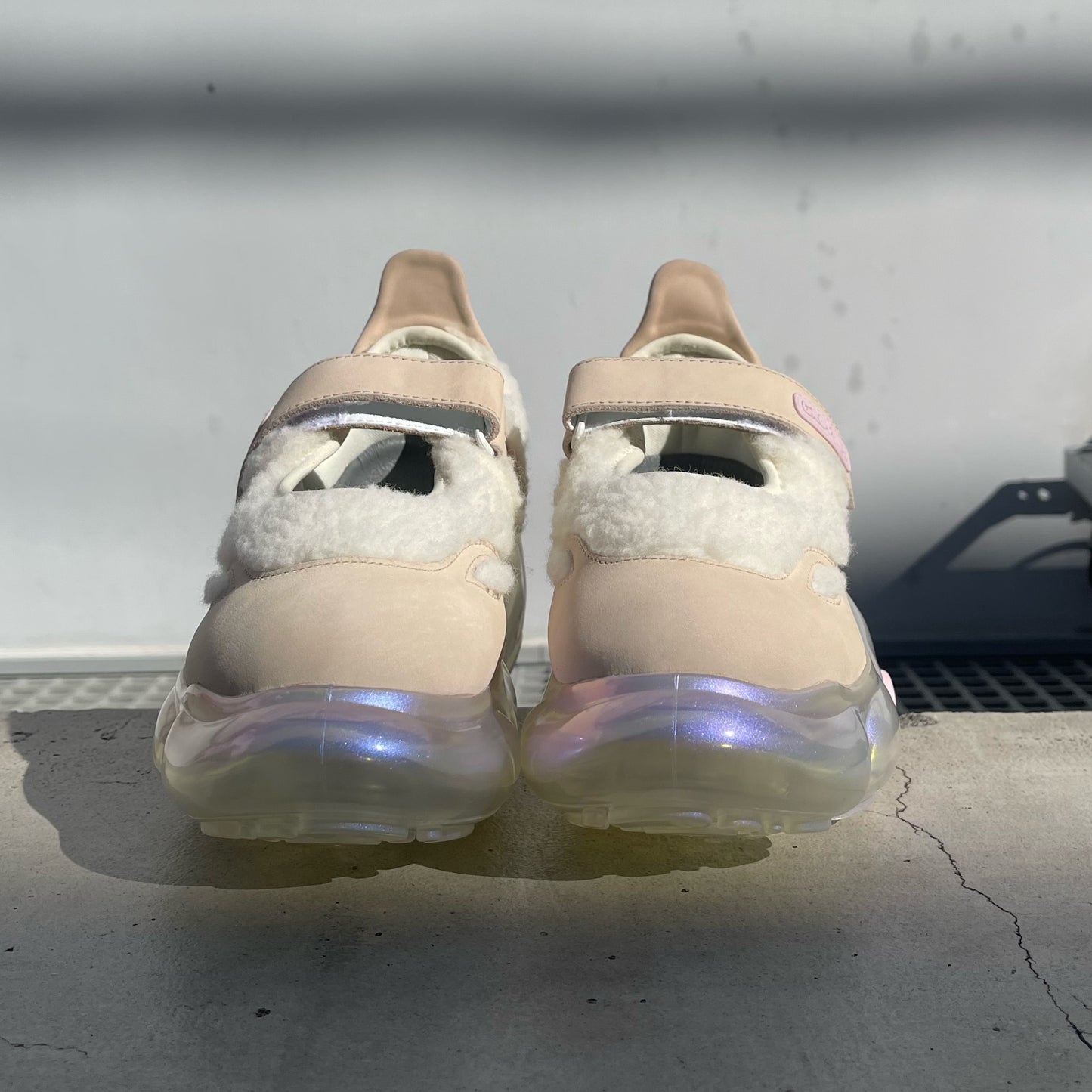 【SHEEP Limited】MOOPIE MARY JANE / CREAM BOA x CLEAR AURORA / groundsシューズ