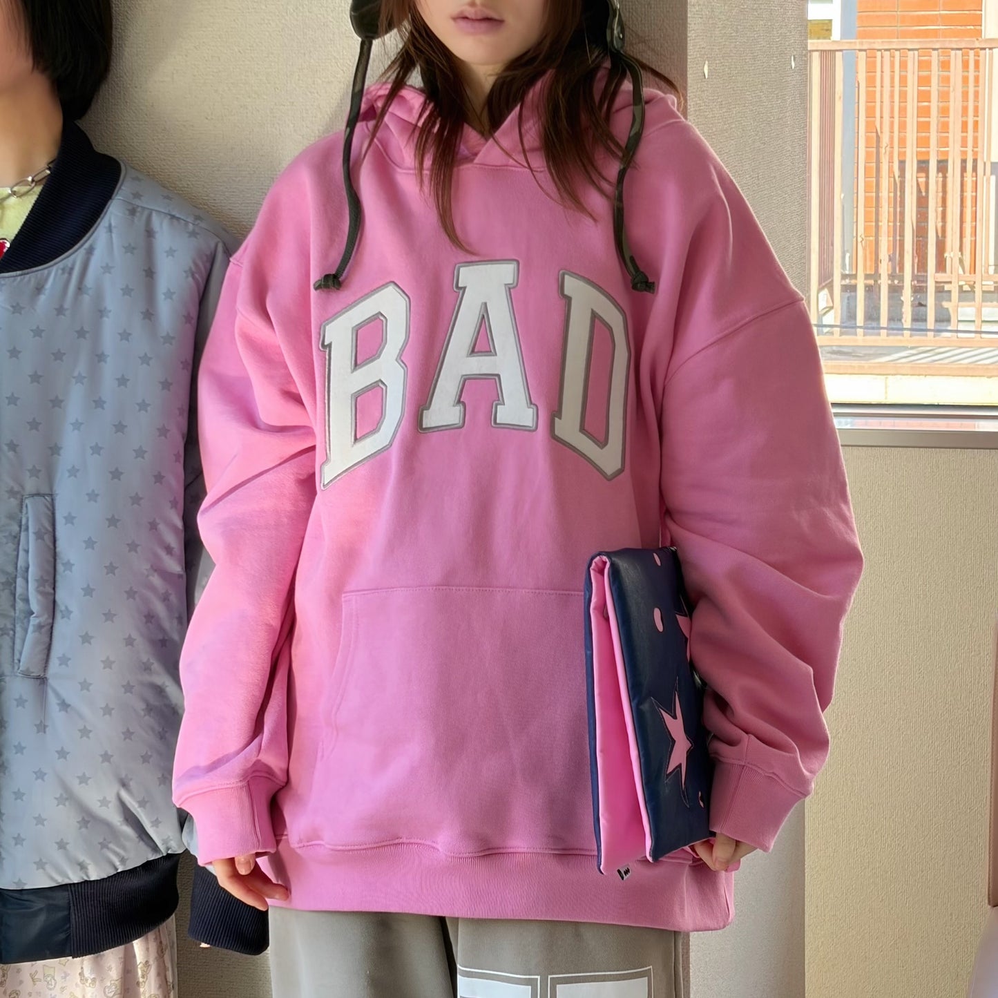 【Fifi＆Romeo】ボーンハート ドットパーカー ピンク SS fa.er.ie] 