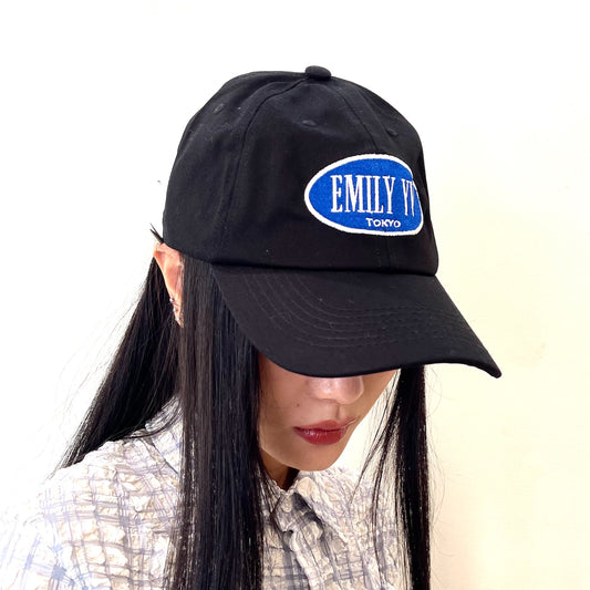 EMILY YV Baseball cap / Black / ロゴキャップ