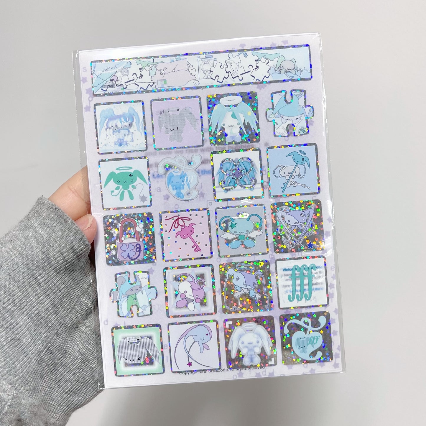 【alldollscode】きらきらsticker / ステッカー
