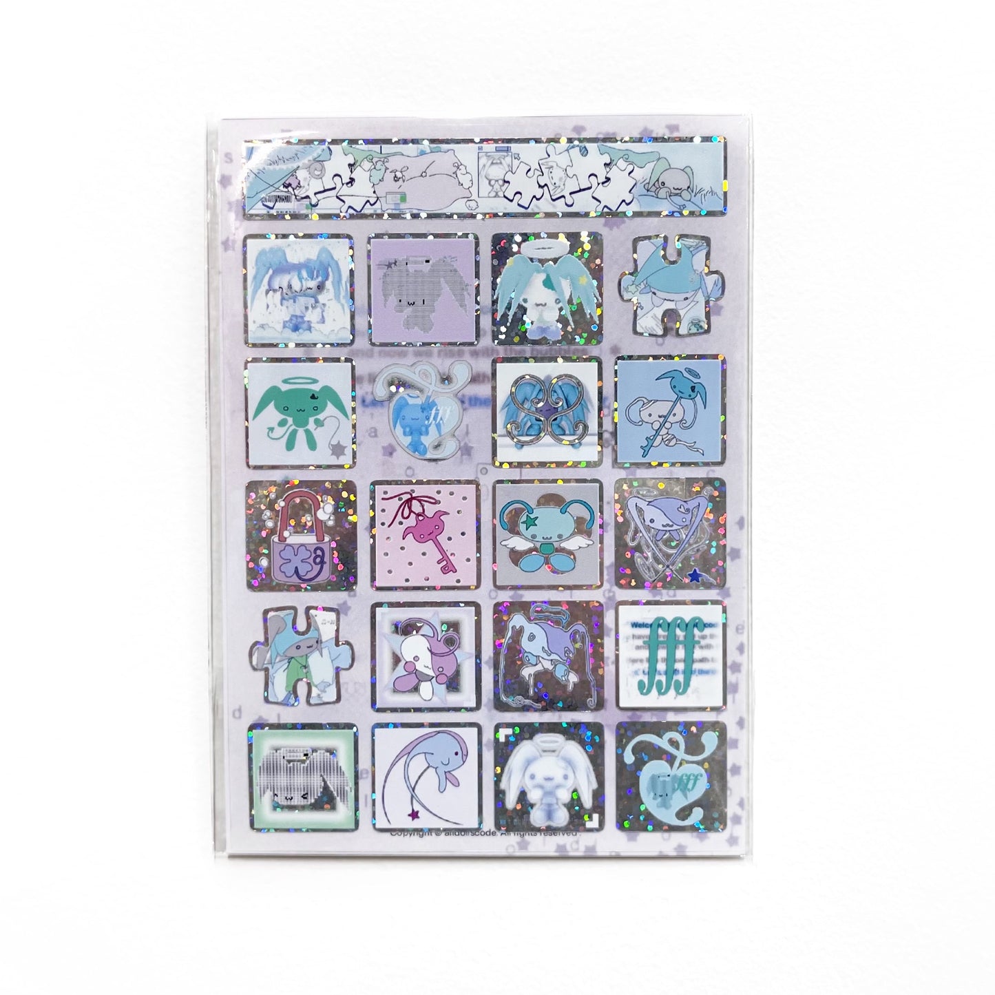 【alldollscode】きらきらsticker / ステッカー