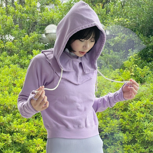 HEAVYWEIGHT CUFF-GLOVE TOP / LAVENDER / ヘビーウェイトグローブトップ