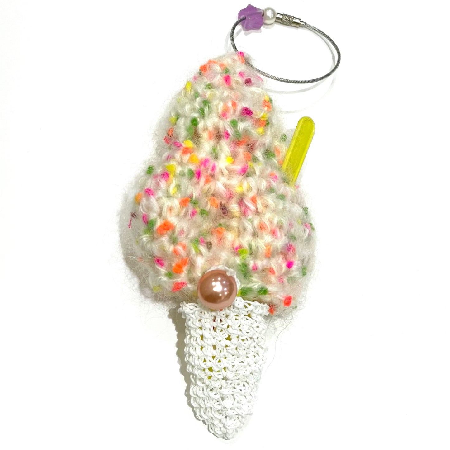 アイスクリームキーホルダー / ice cream key ring