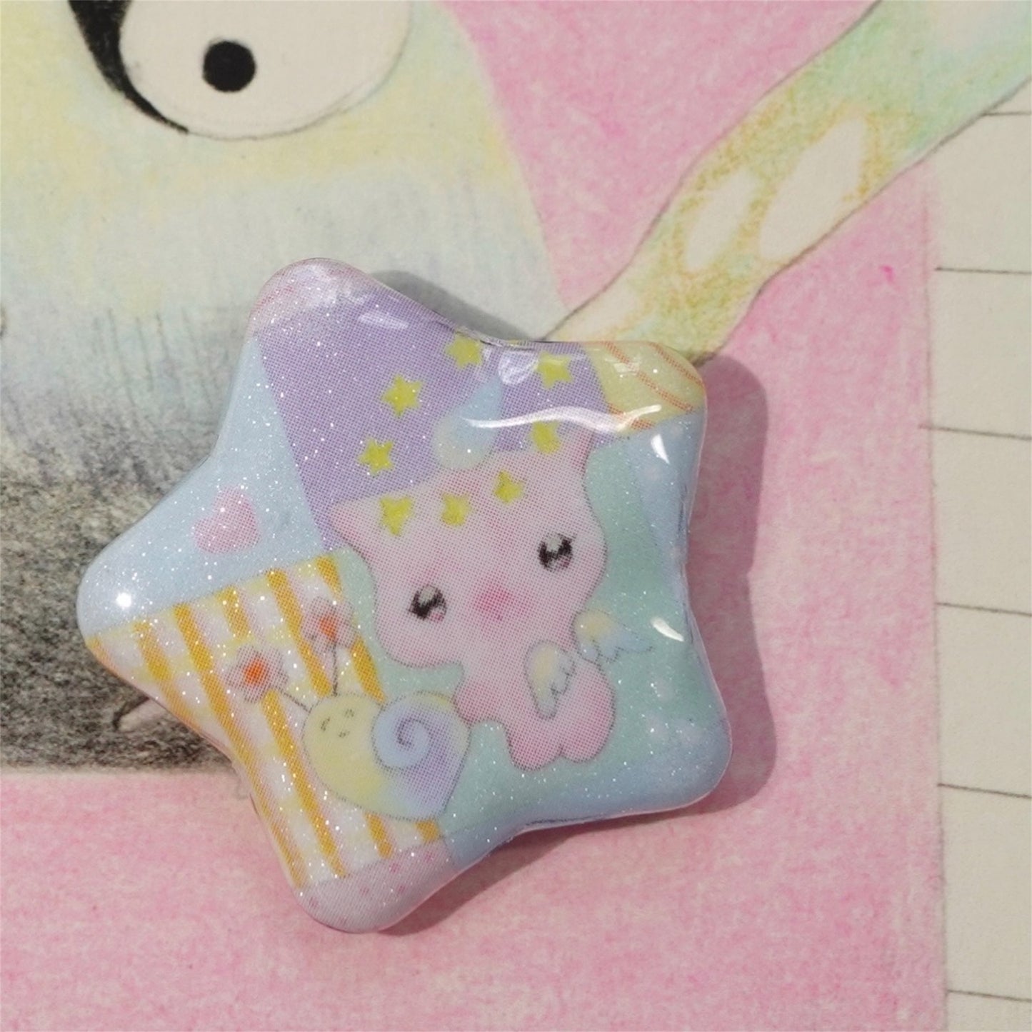 【peco】Badge Set - Angel Friends / バッジセット