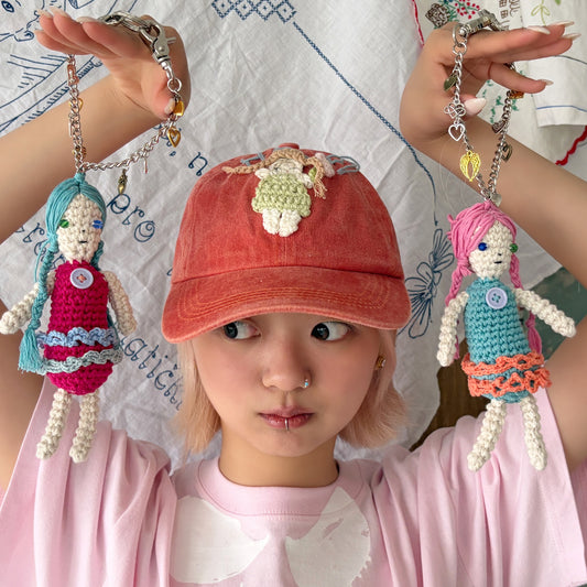 Doll cap / Orange / ドールキャップ