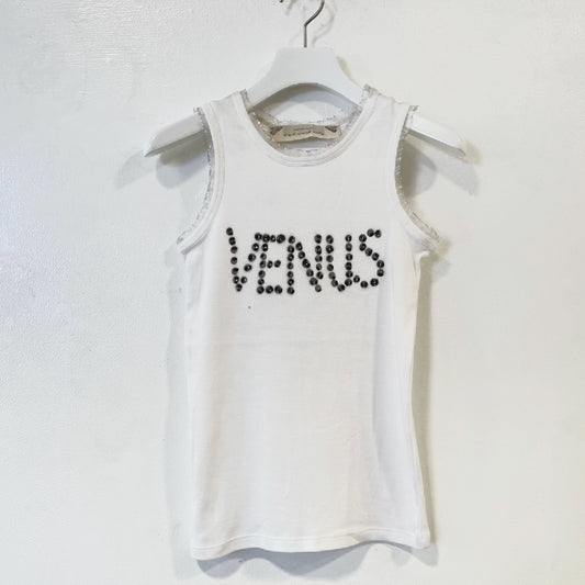 Venus ruffle tank / エアブラシTシャツ