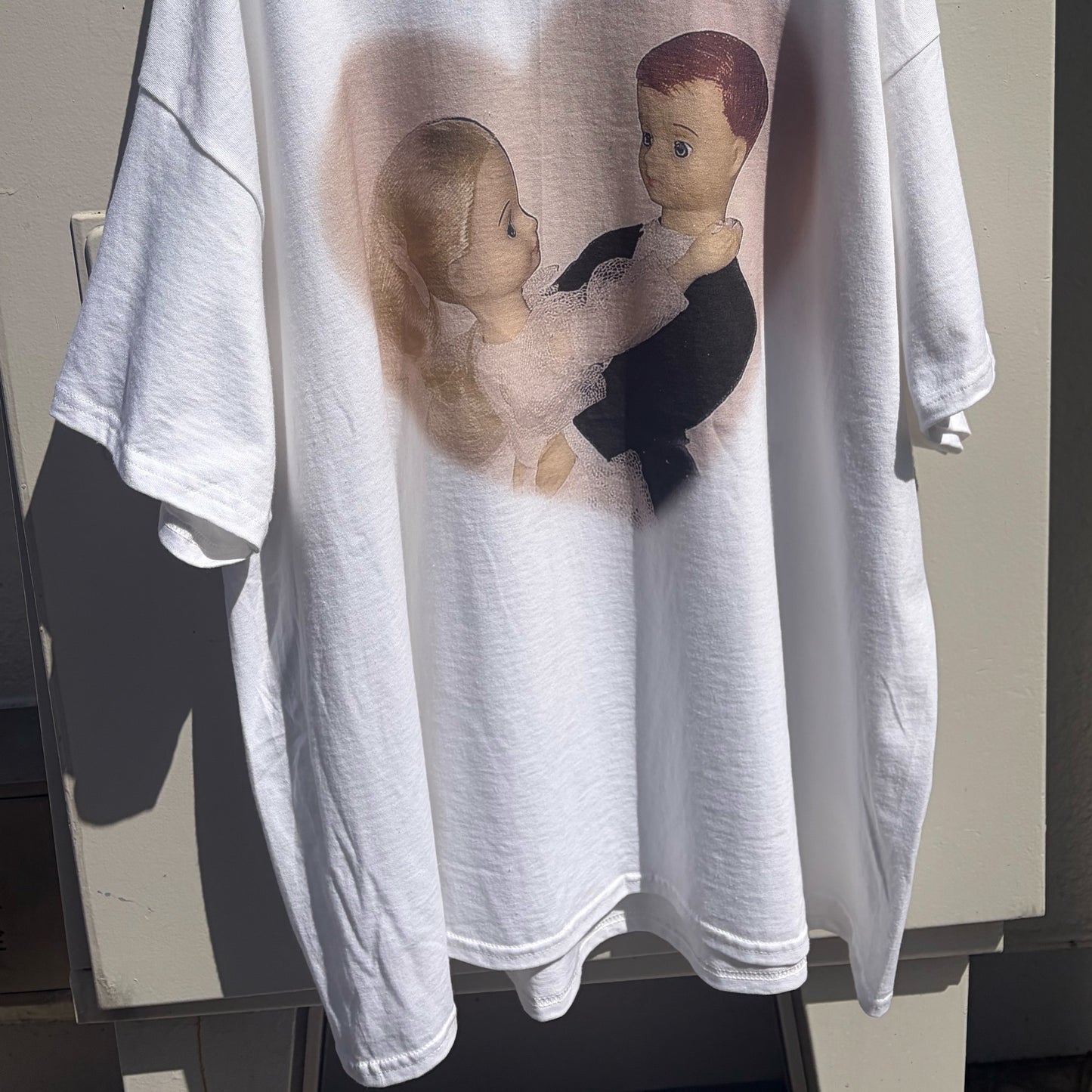 WEDDING DAY T-SHIRT / WHITE / グラフィックTシャツ