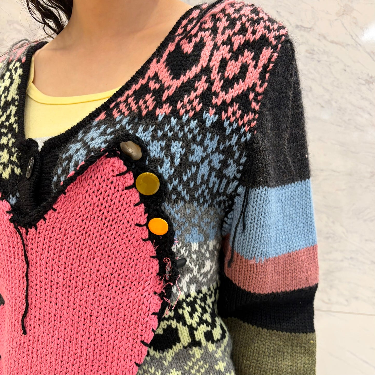 Heart cardigan / multi / ハートカーディガン