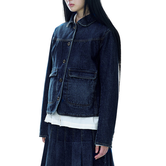 DEEP DENIM JACKET / NAVY / デニムジャケット