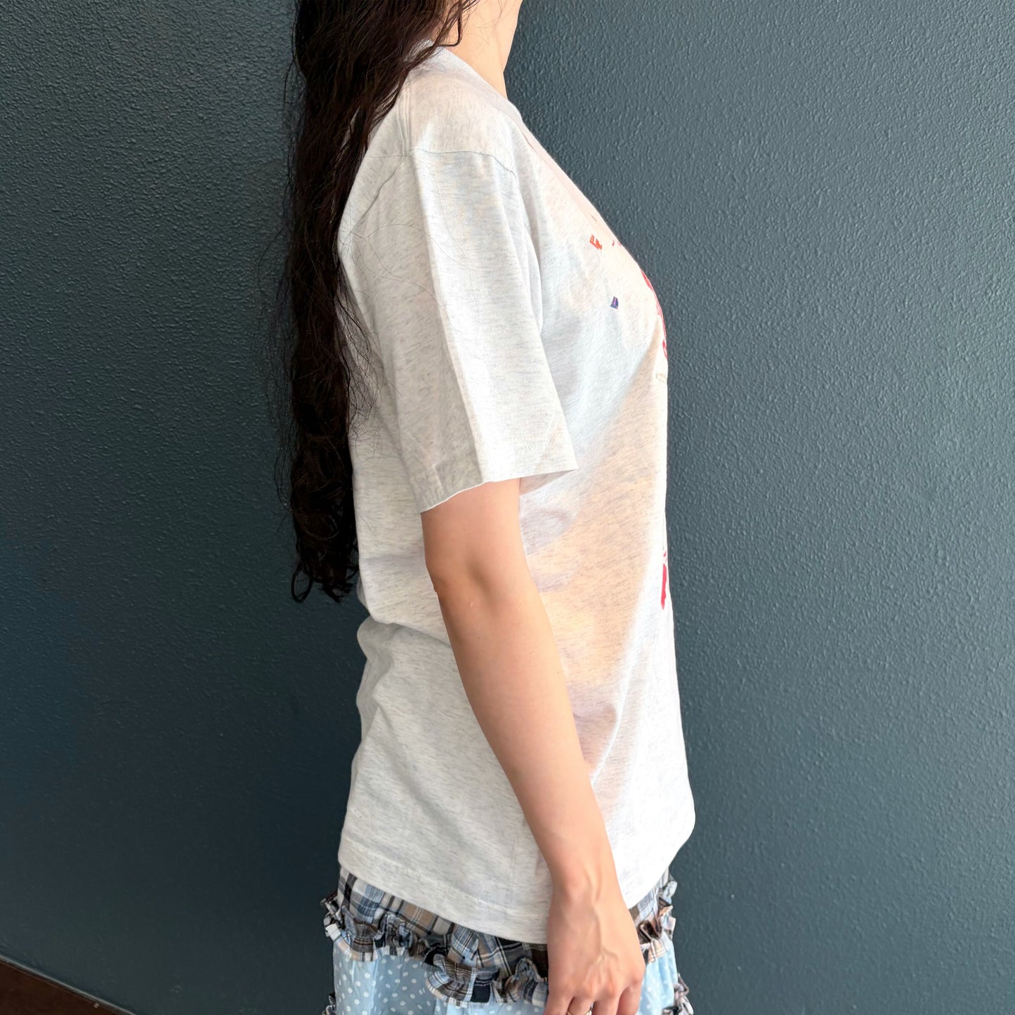 We are 友 T-shirt / ash gray / プリントTシャツ