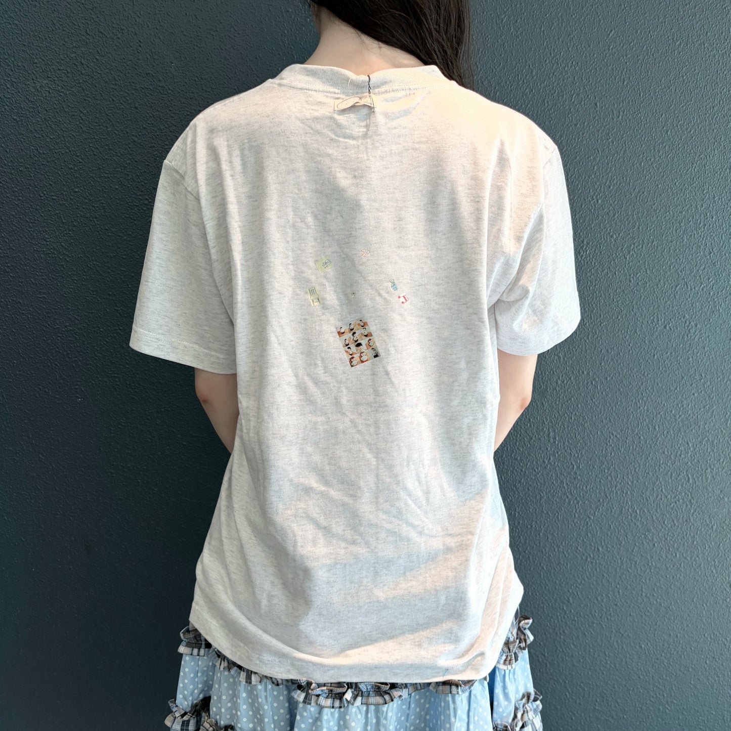 We are 友 T-shirt / ash gray / プリントTシャツ
