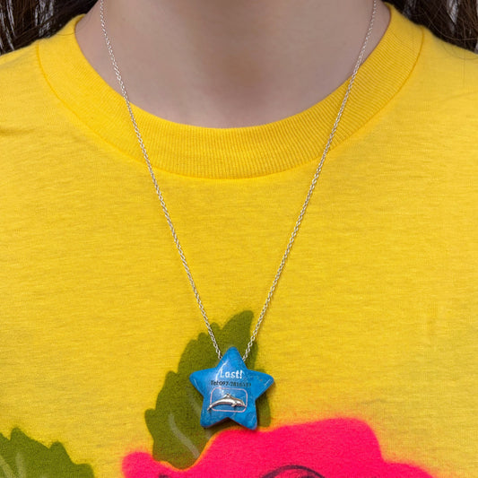 Stone Canvas - Star Necklace / Turquoise&LostNFound Dolphin / スターストーンネックレス