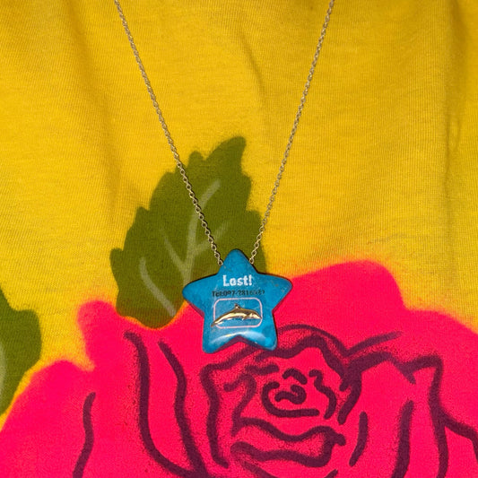 Stone Canvas - Star Necklace / Turquoise&LostNFound Dolphin / スターストーンネックレス
