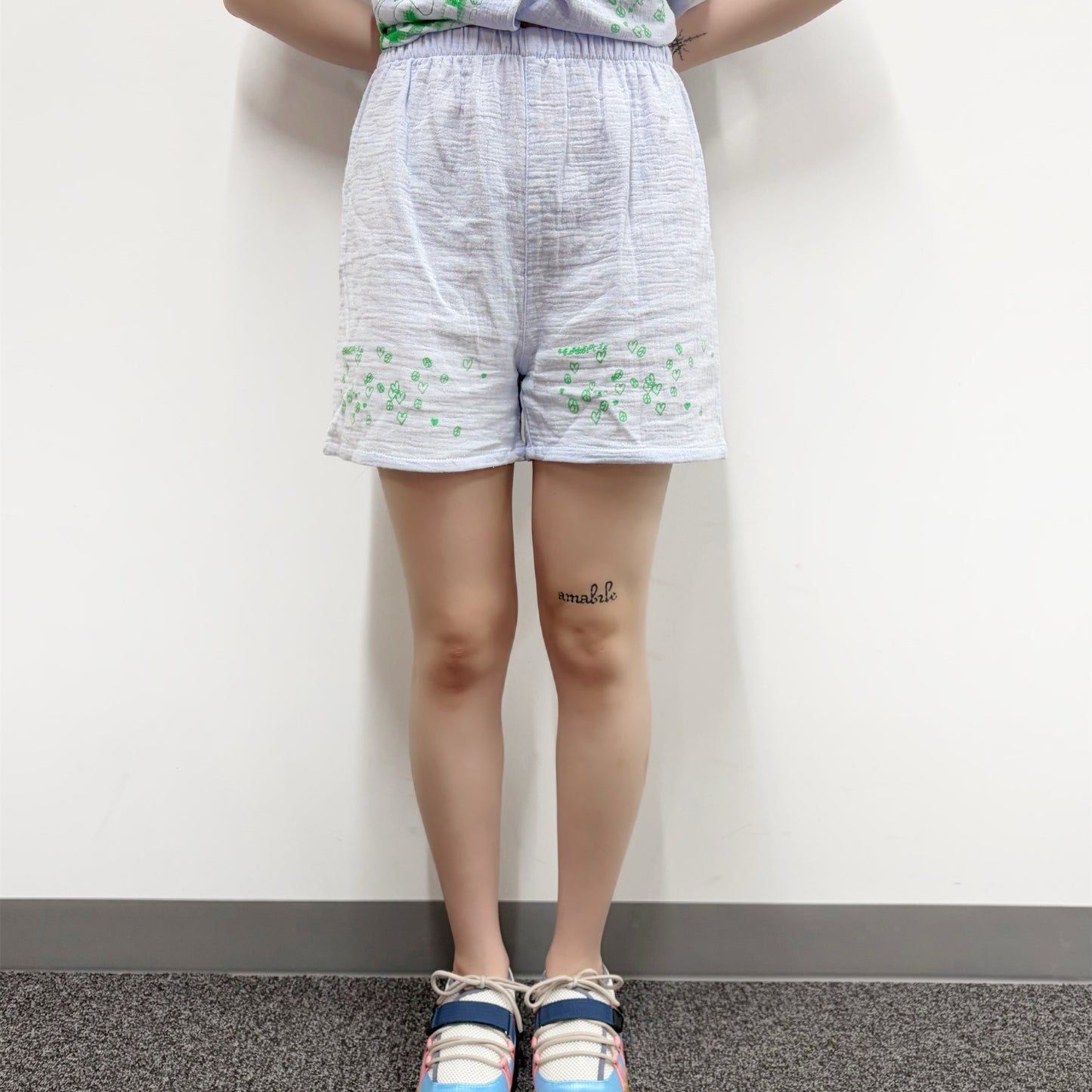 【SHEEP SOUVENIR】♡love & sheep✌︎ pajamas / light blue / パジャマ