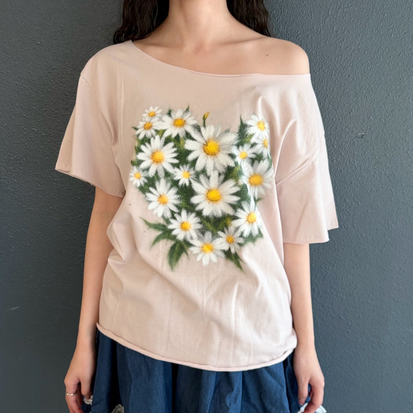 [F.E.E.S] miss daisy top / pink / デイジートップ