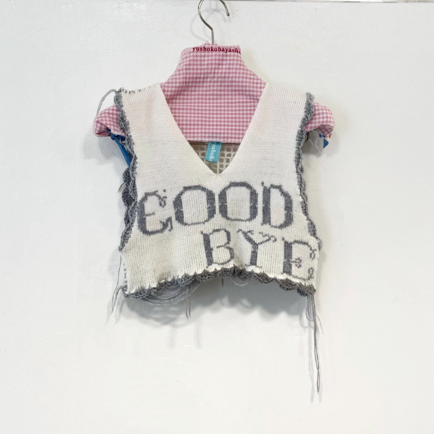 goodbye angel knit vest / White / エンジェルニットベスト