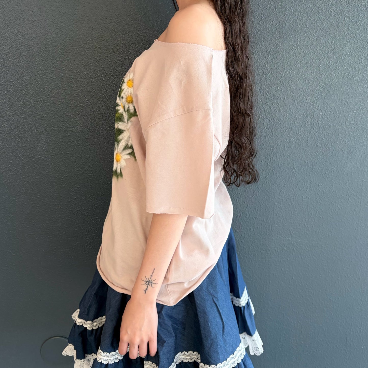 [F.E.E.S] miss daisy top / pink / デイジートップ