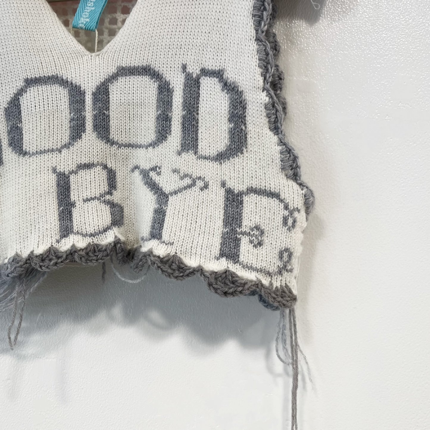 goodbye angel knit vest / White / エンジェルニットベスト