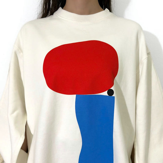 YEAH RIGHT!! / TWO-SIDED TOPS / WHITE MIX / 佐々木俊
