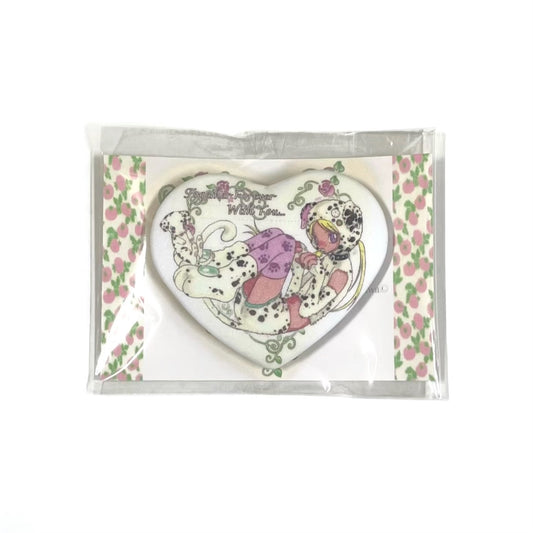 【oliwa】Spotted Dog Girl pin / バッジ
