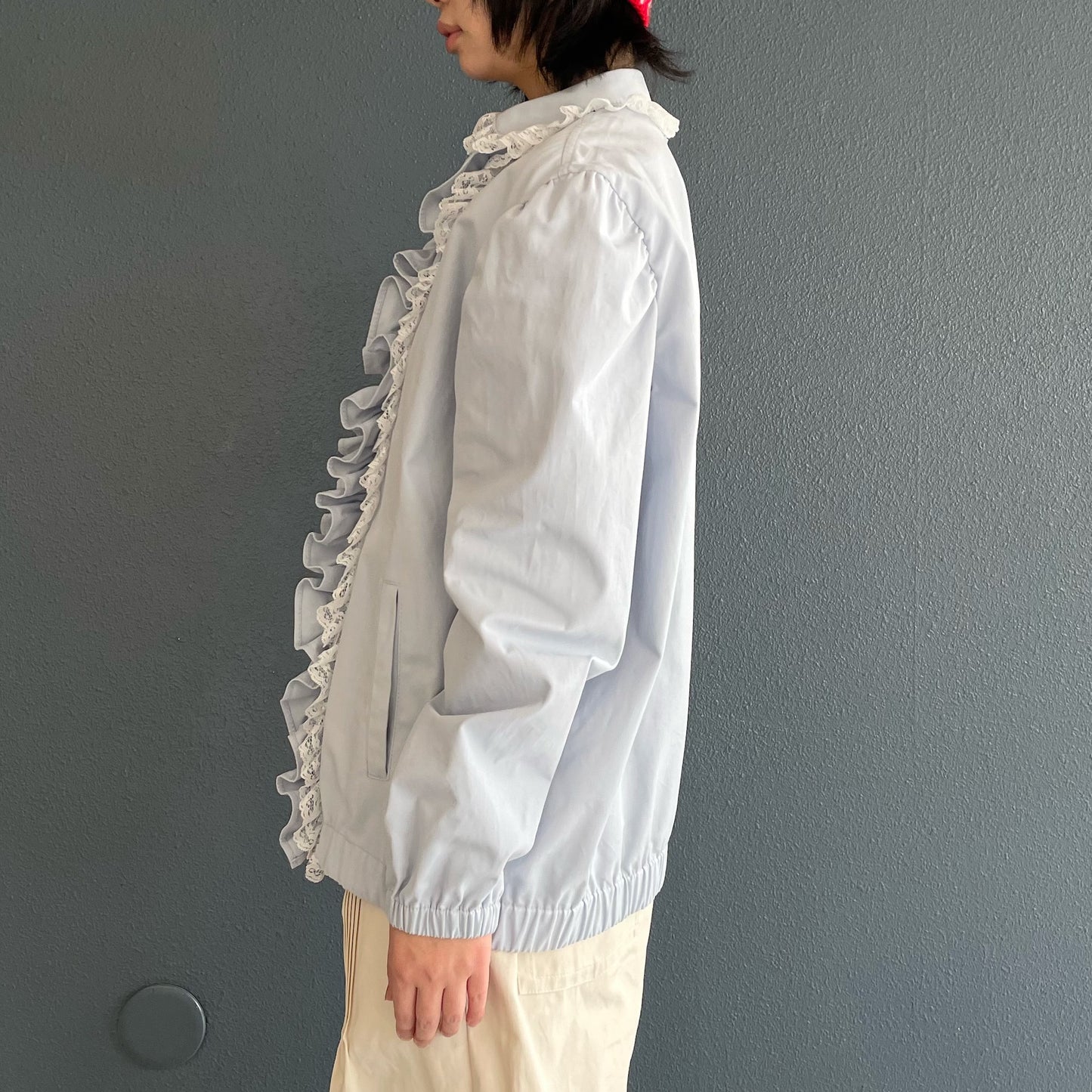 Frill jacket / Blue / フリルジャケット