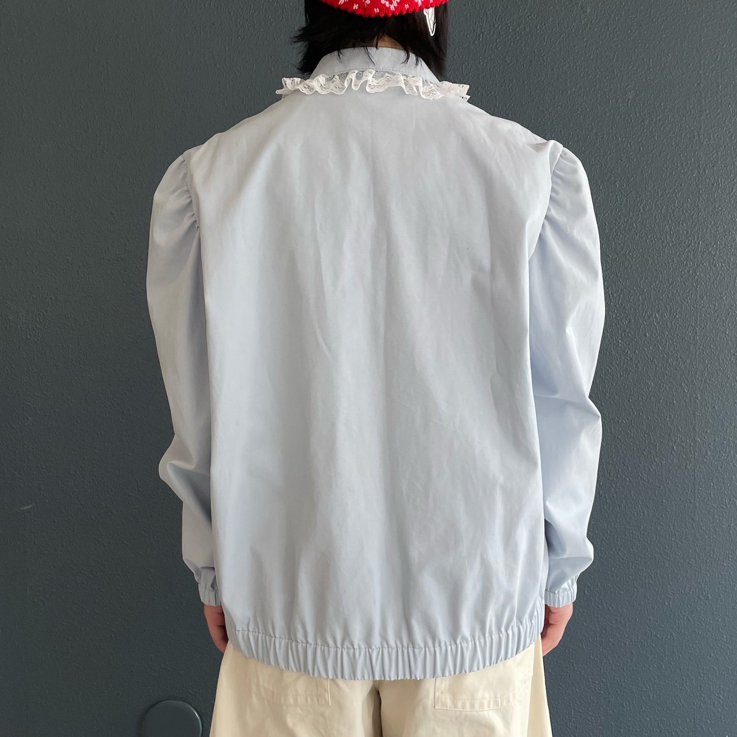 Frill jacket / Blue / フリルジャケット