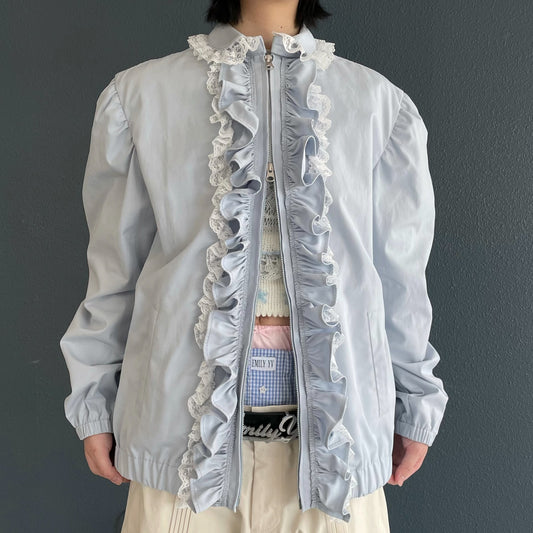 Frill jacket / Blue / フリルジャケット