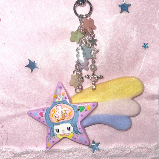 【peco】Milky Star 06 / SHEEP LIMITED / キーリング