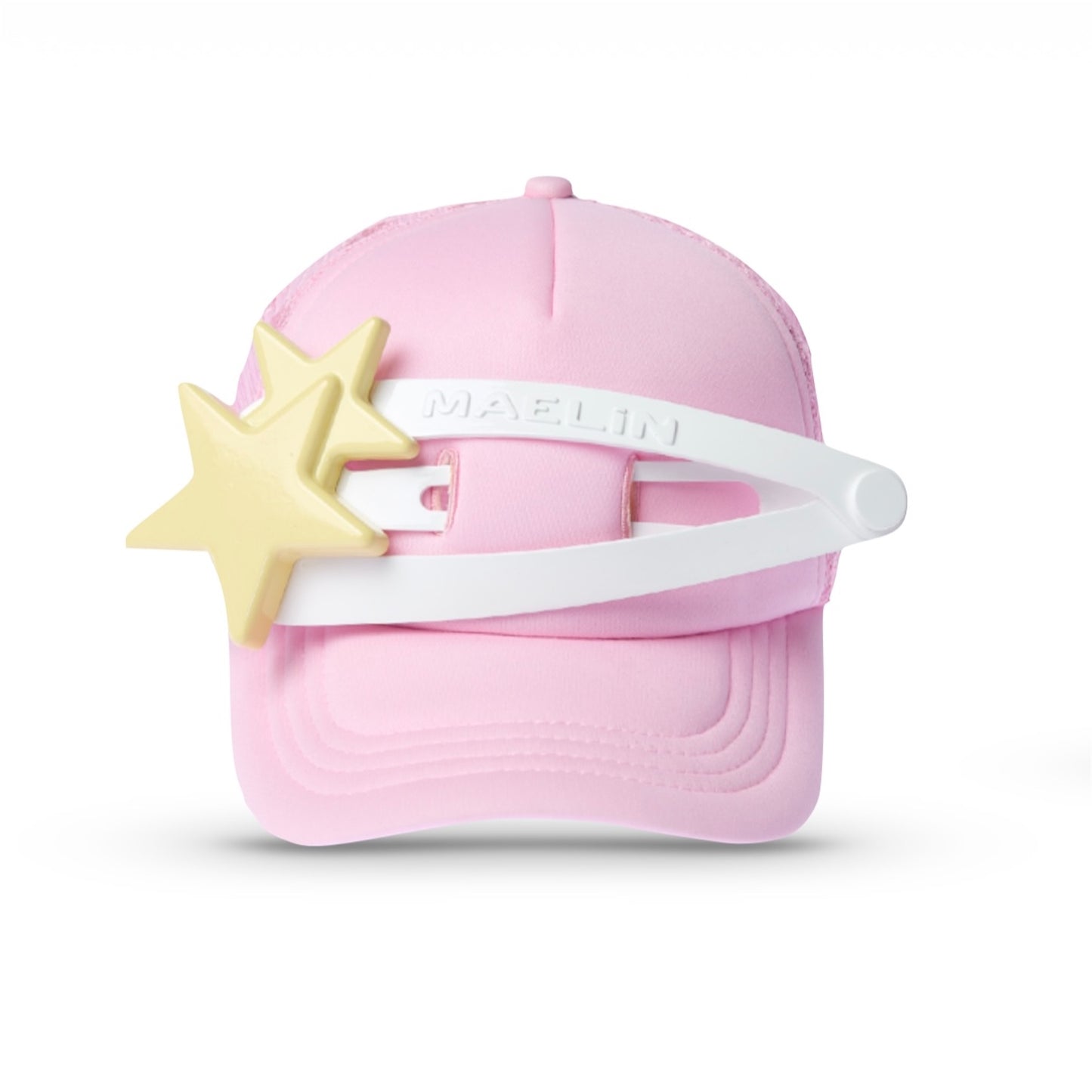 Star Medium Hair Clip Trucker Cap / Pink / スタークリップキャップ