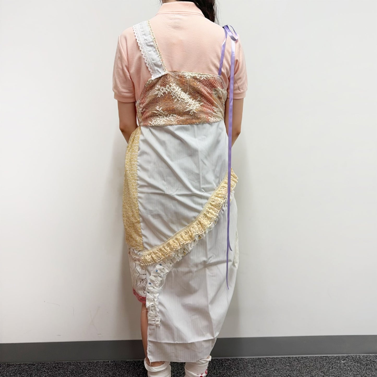Free hand dress / multi / フリーハンドドレス
