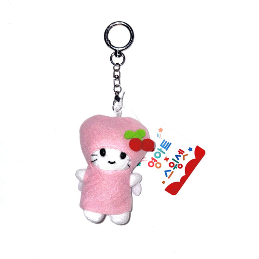[X YOUNGART] 2 Way CHERRY PET Key Chain / ぬいぐるみキーチェーン