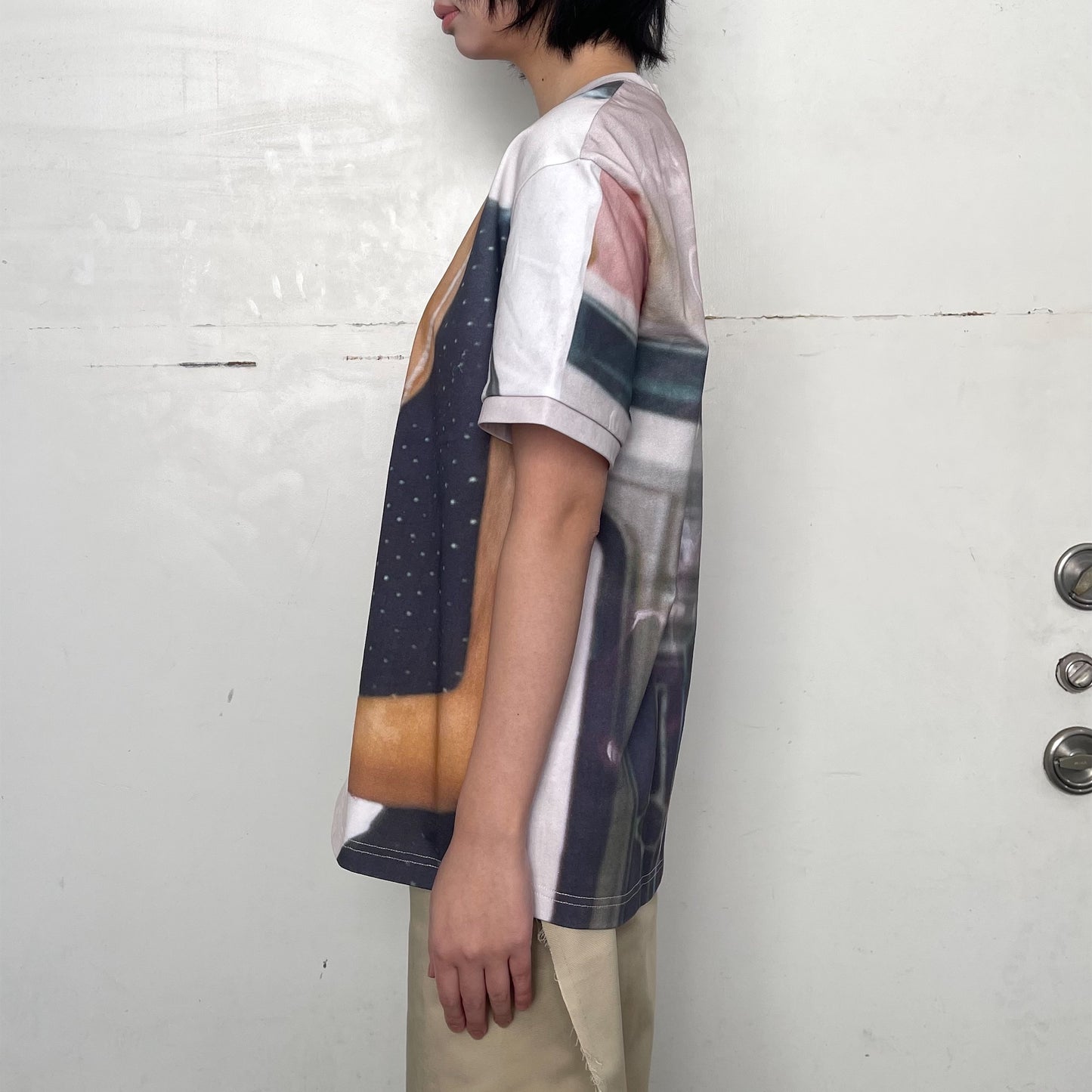 Mom's smile Tee / print / プリントTシャツ
