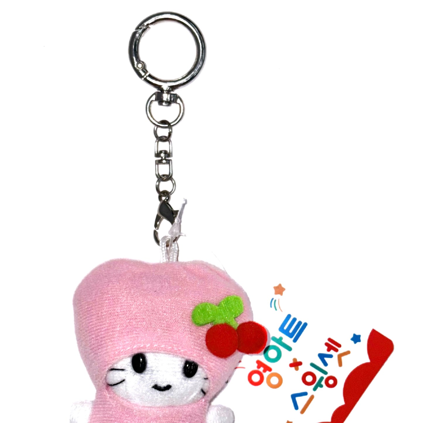 [X YOUNGART] 2 Way CHERRY PET Key Chain / ぬいぐるみキーチェーン
