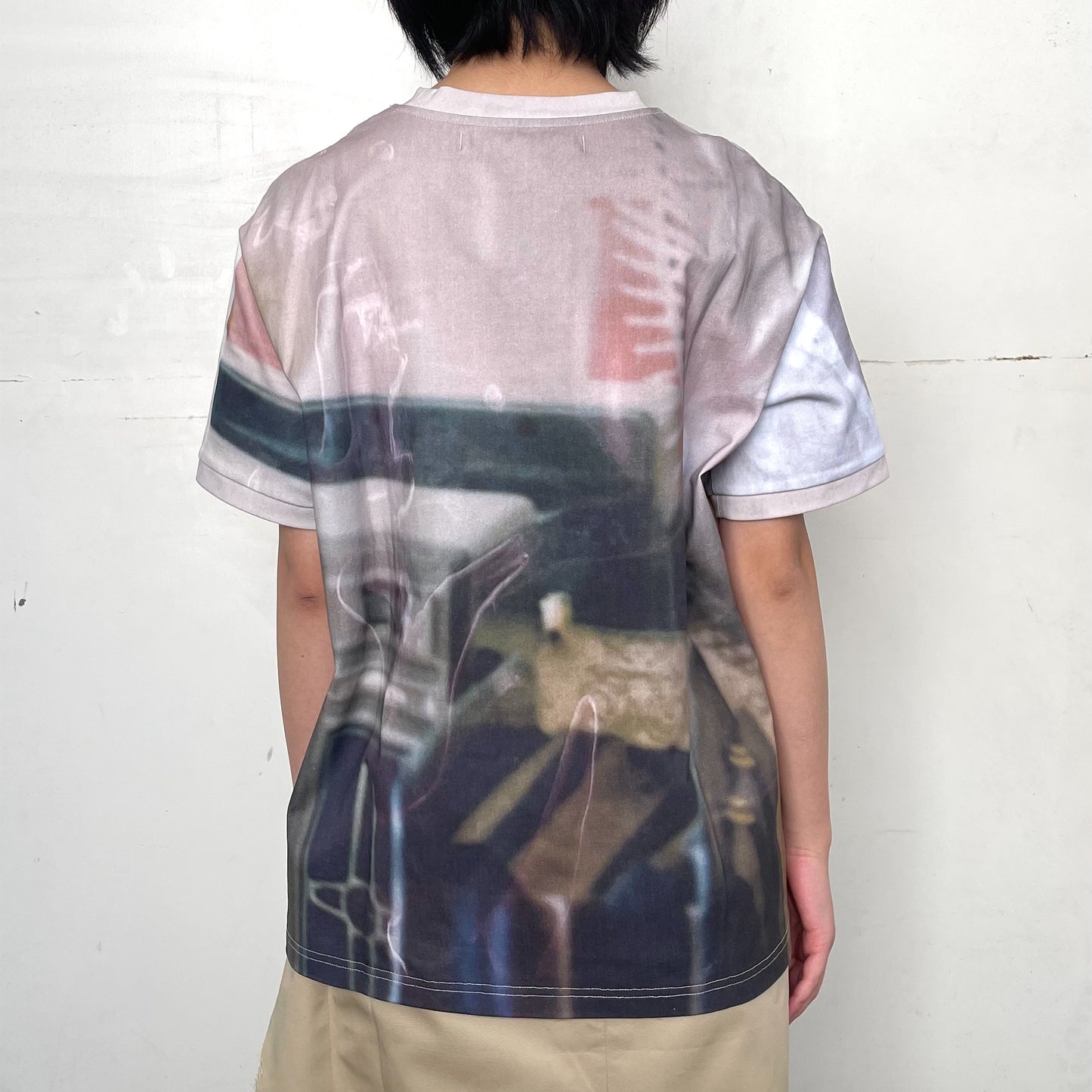 Mom's smile Tee / print / プリントTシャツ
