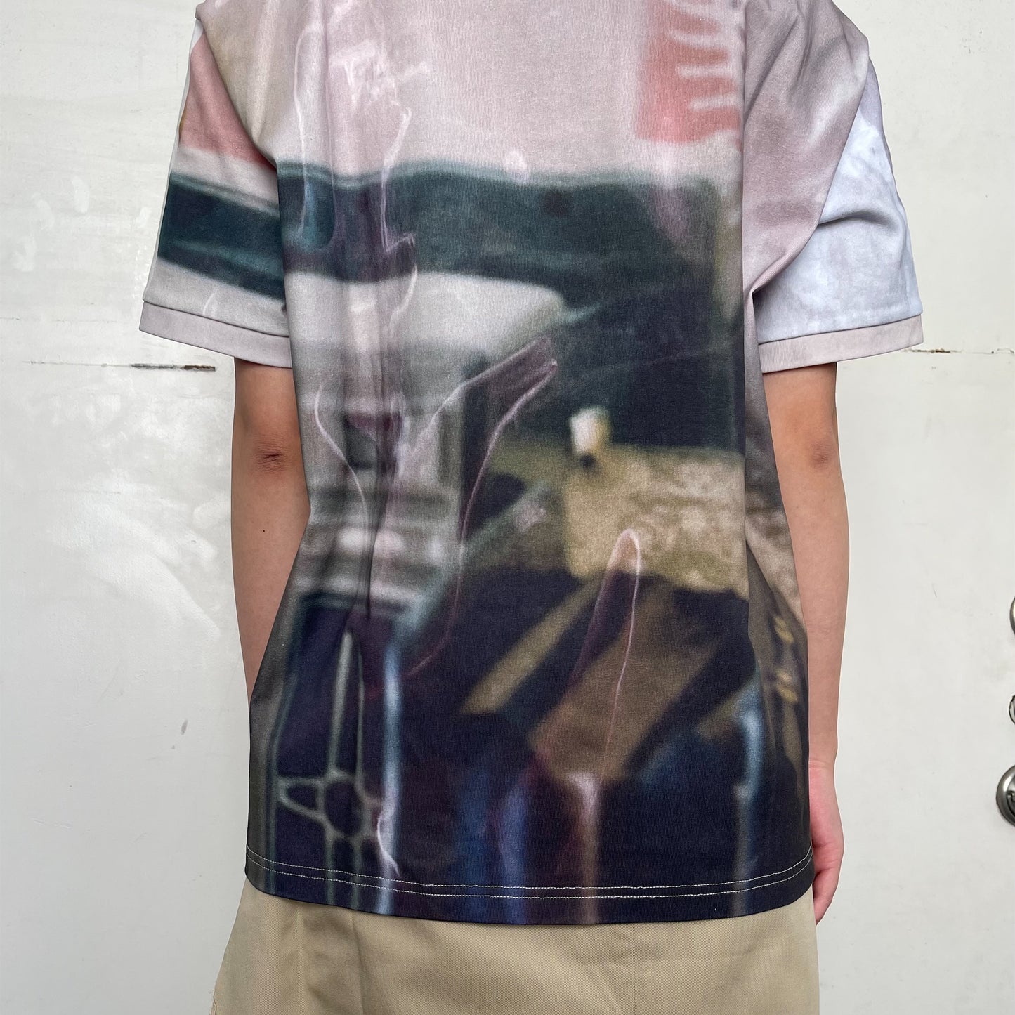 Mom's smile Tee / print / プリントTシャツ