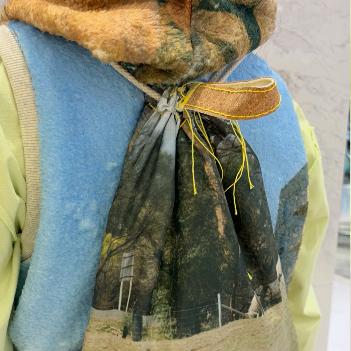 【SHEEP別注】print knapsack / SHEEP / タフタプリントナップサック