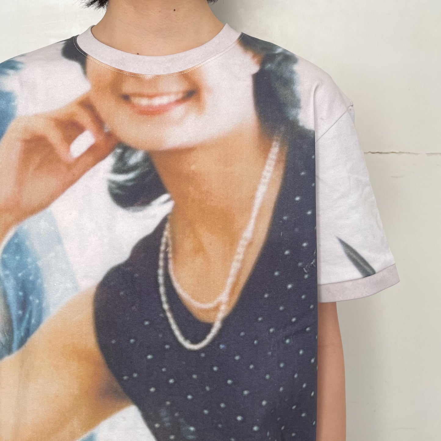 Mom's smile Tee / print / プリントTシャツ
