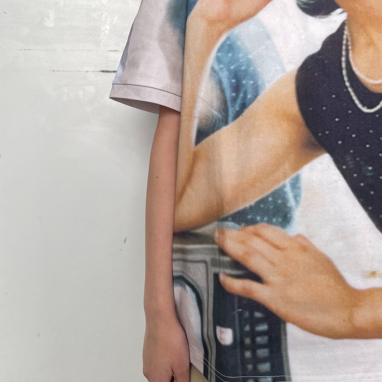 Mom's smile Tee / print / プリントTシャツ