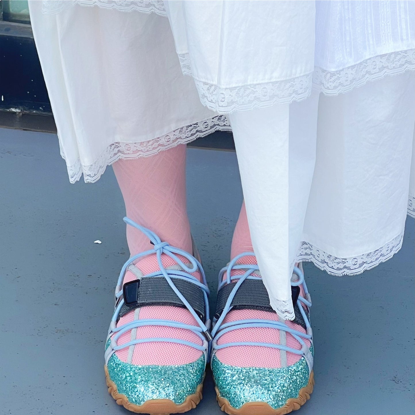 Dottie tiered Skirt / White / フリルティアードスカート