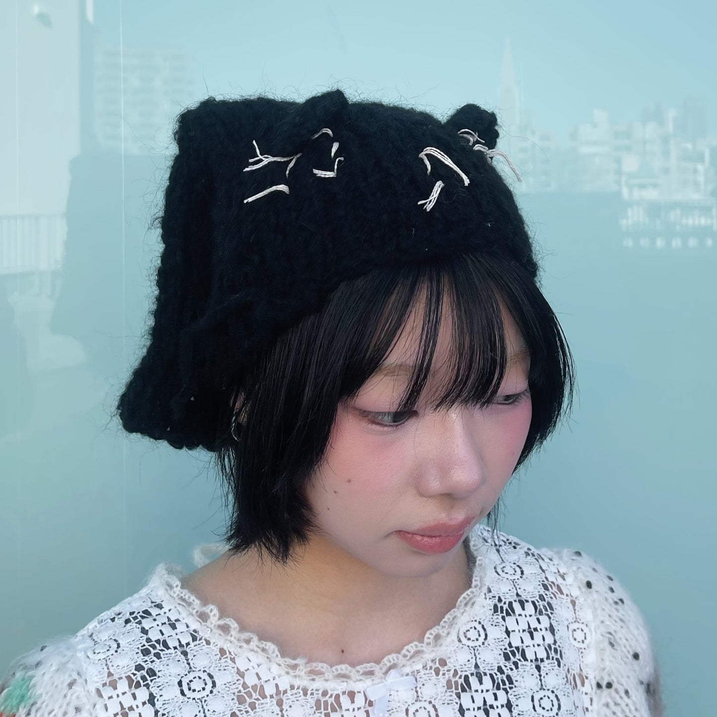 HEAD SCARFS / BLACK / ヘッドスカーフ