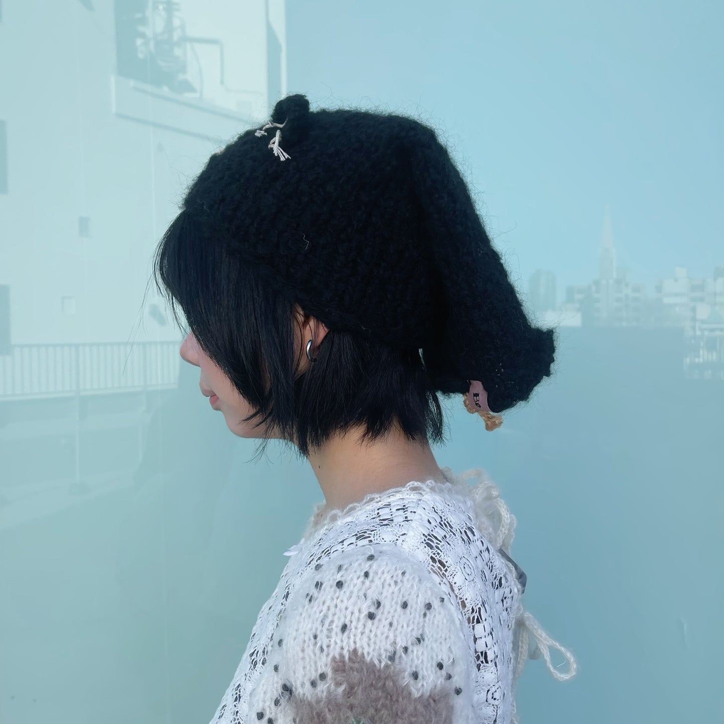 HEAD SCARFS / BLACK / ヘッドスカーフ