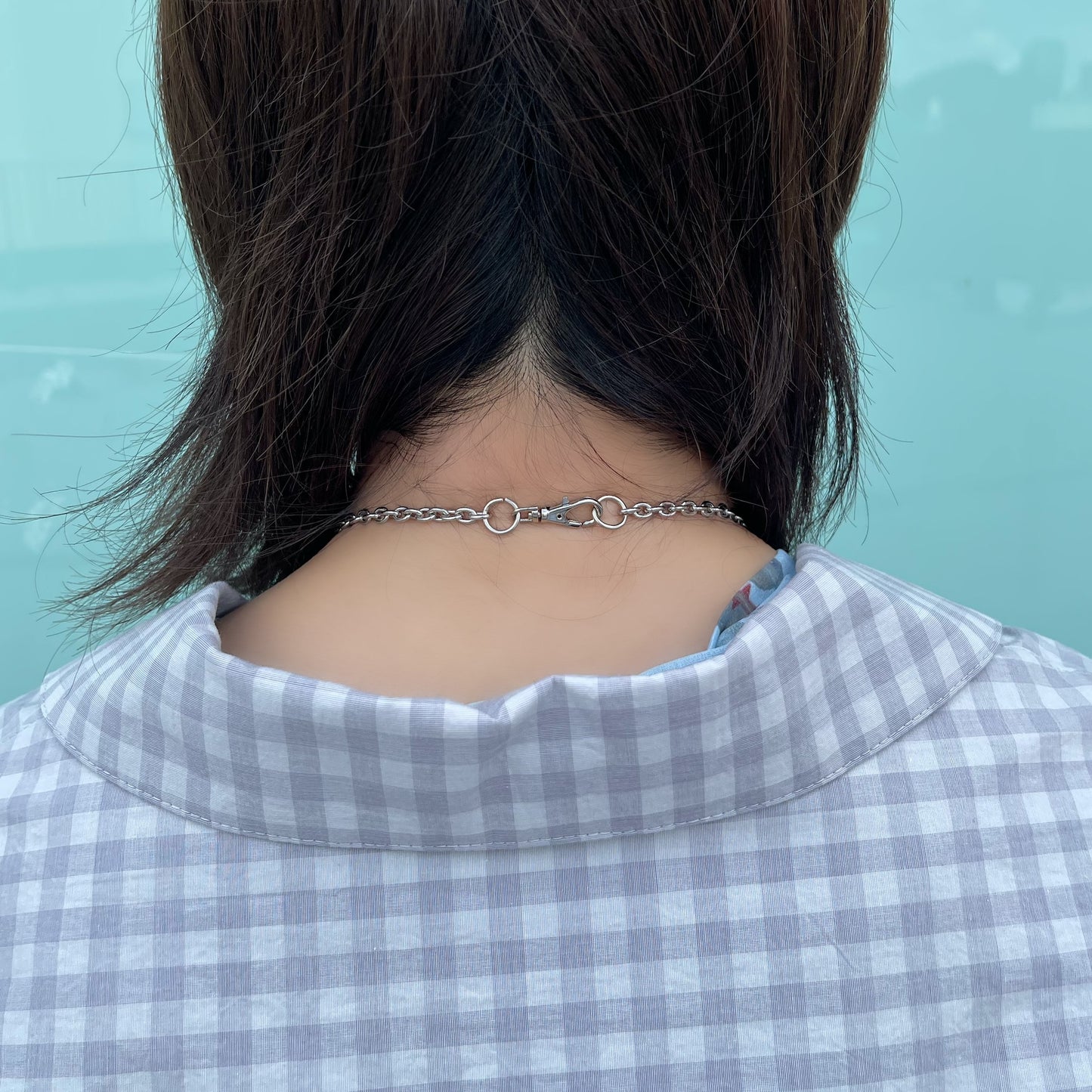 CHAIN PUNK TIE / ROSE PINK / グラフィックネクタイ