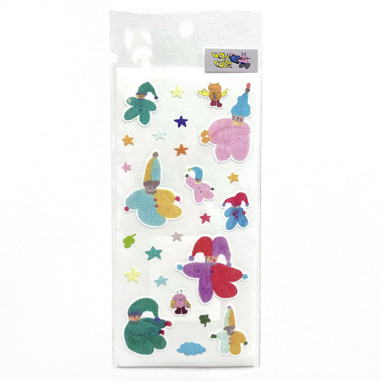 【uou_cute】Sticker- Magical Clowns / ステッカー