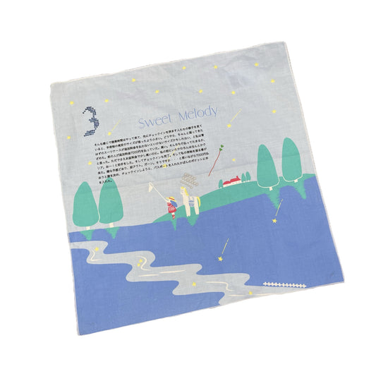 3・handkerchief / プリントハンカチ