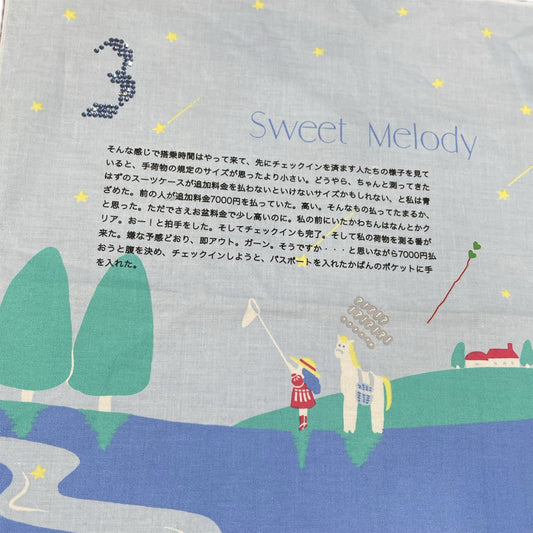 3・handkerchief / プリントハンカチ