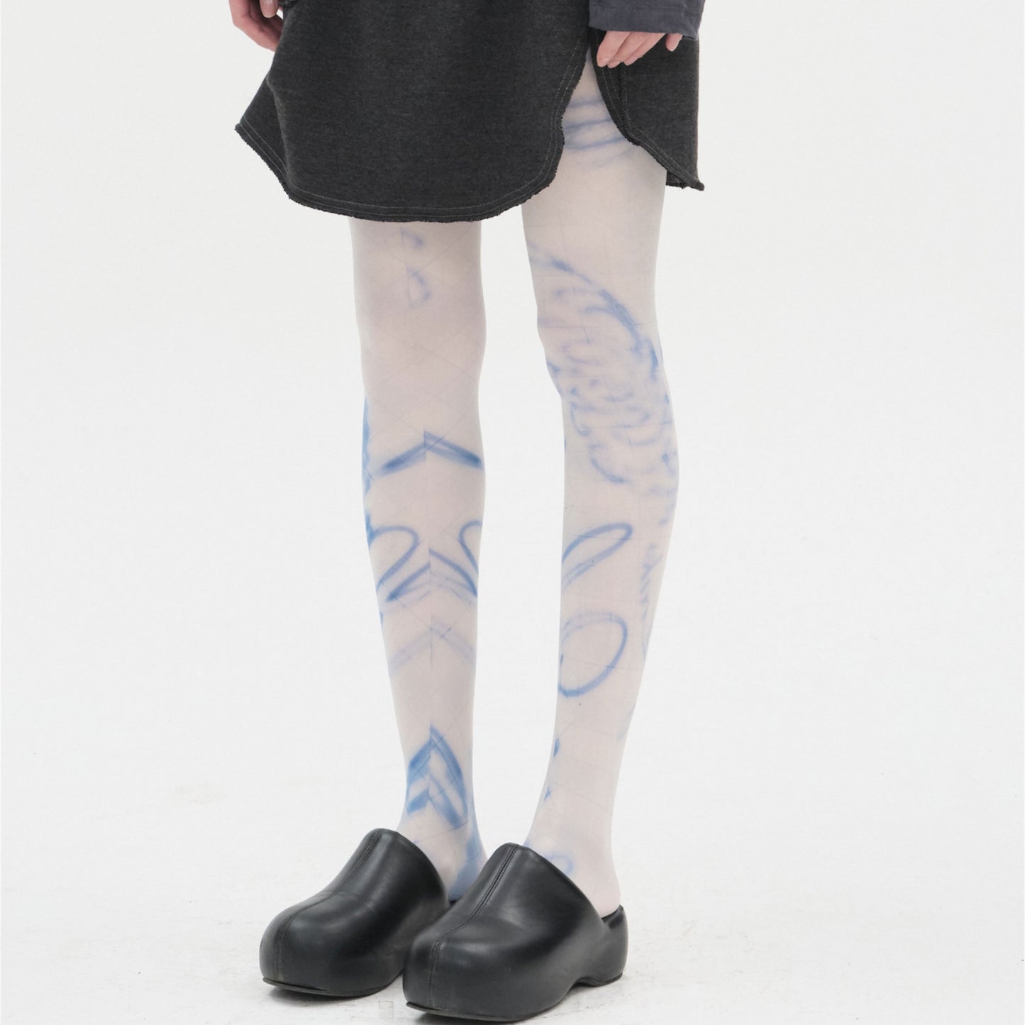 Drift Tights / Blue / グラフィックタイツ