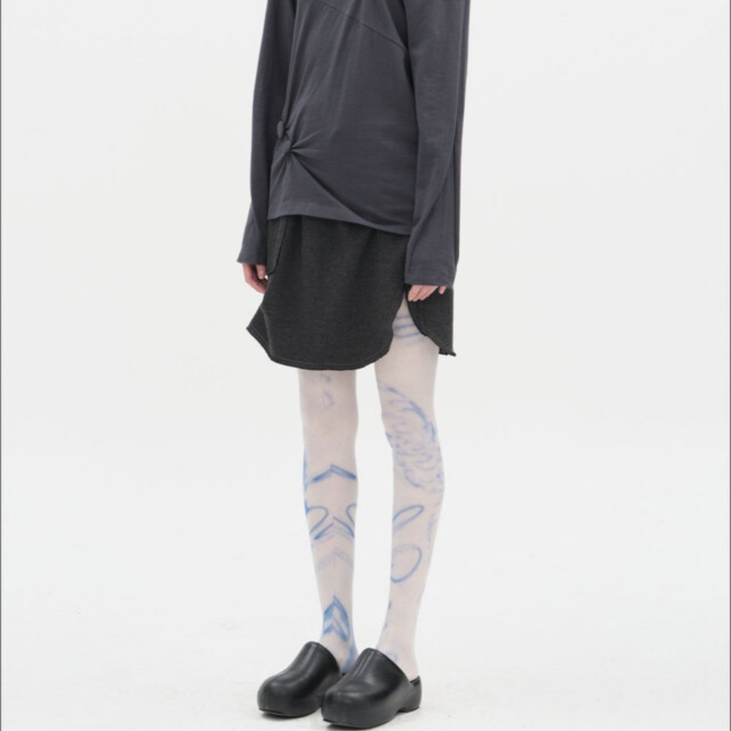 Drift Tights / Blue / グラフィックタイツ