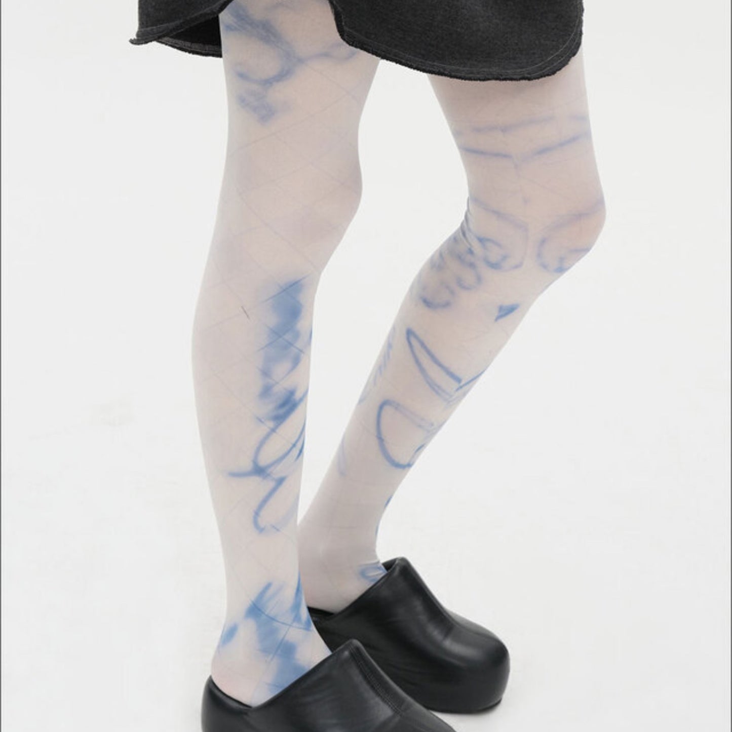 Drift Tights / Blue / グラフィックタイツ